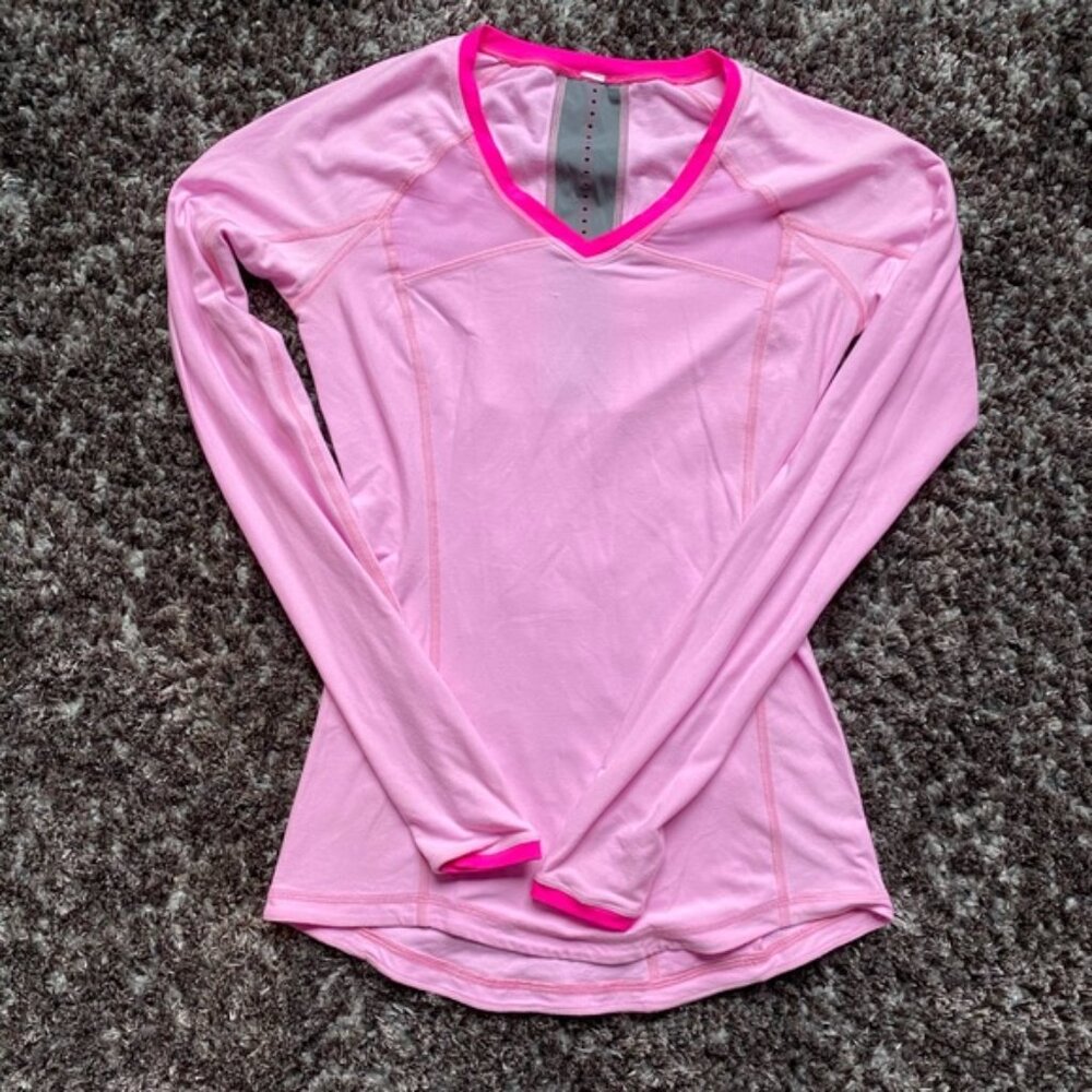 Swiftly Tech Soft Pink Lululemon Long Sleeve Top,… - image 3
